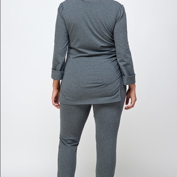 Side Drawstring Two Piece Set - Picture 6 of 6